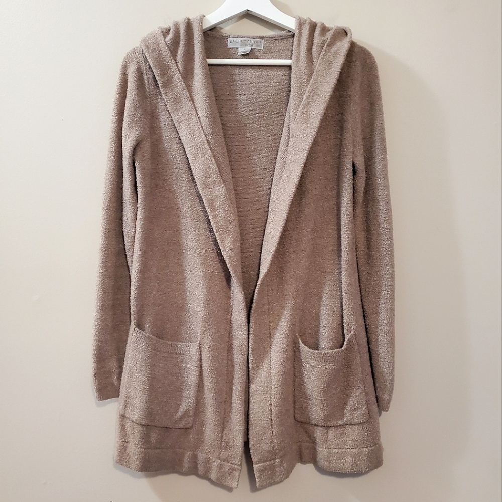 Barefoot Dreams - CozyChic Lite Hooded Cardigan - Size S